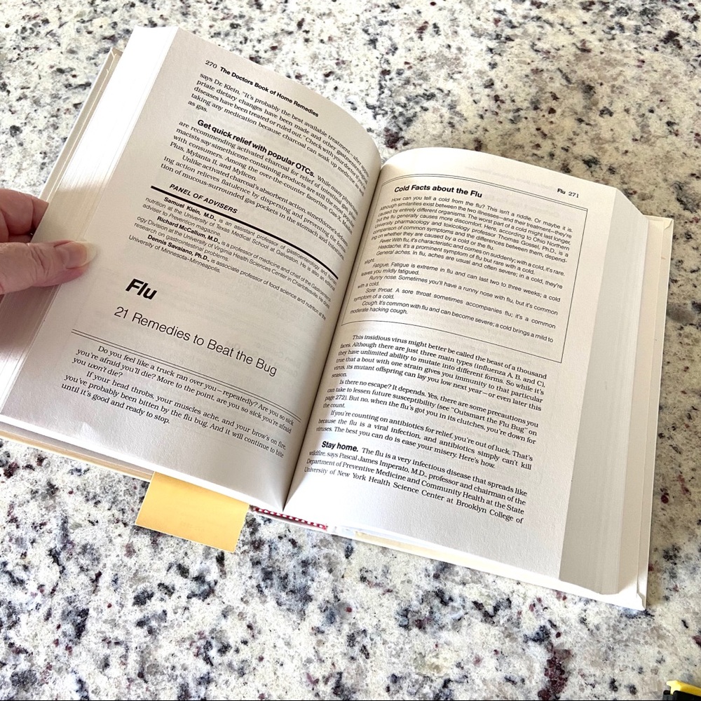 🔥FINAL PRICE🔥Doctors Book of Home Remedies Hardcover - Picture 5 of 5